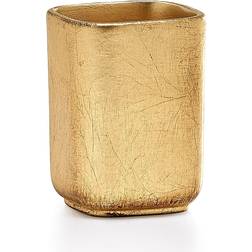 Gold Tone Brush Holder