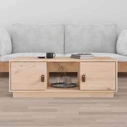 vidaXL 100x50x35 massiv Soffbord 50x100cm