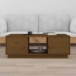 vidaXL Honey Pine Coffee Table