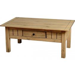 SECONIQUE Panama Solid Waxed Pine Coffee Table