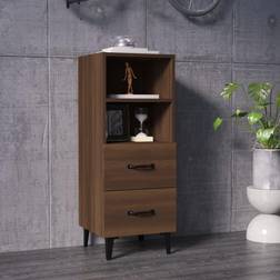 vidaXL Skänk brun konstruerat Sideboard