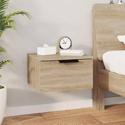 vidaXL Wall-mounted Cabinet Sonoma Bedside Table