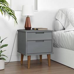 vidaXL MOLDE Sängbord