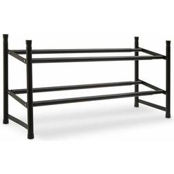 Premier Housewares Two Tier Matte Shoe Rack