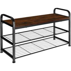 tectake Southampton 3 Shoe Rack