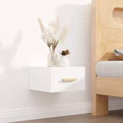 vidaXL Wall-mounted Bedside Table