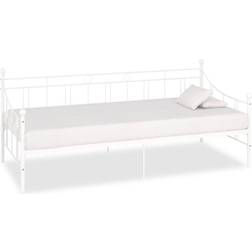 vidaXL Stel Til Daybed 90 x 200 cm Metal Hvid Sofa 3 personers