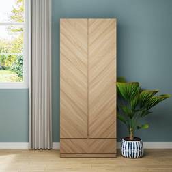 Home Source Oak Catania 2 Wardrobe