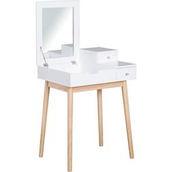 Homcom Flip Up Mirror Dressing Table