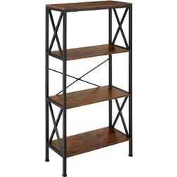tectake Barry 61,5x31,5x133,5cm Industrielt Bogreol