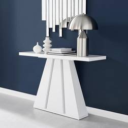 Furniturebox Athens White Gloss Console Table