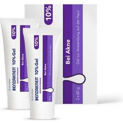 Benzaknen 10% Gel 2x60 Gramm