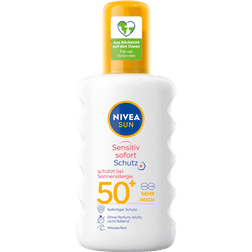 Nivea Solpleje Solbeskyttelse Anti-solallergi Sensitive straksbeskyttende solspray SPF 200ml