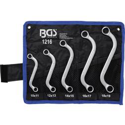 BGS Technic 1216 Double Ring Spanner Set 5 pcs. Cap Wrench