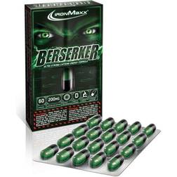 IronMaxx Berserker Pré-Entraînement 60 Capsules 60 pcs