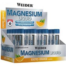 Weider Magnesium Liquid 250 mg Exotic-Orange Trinkampulle