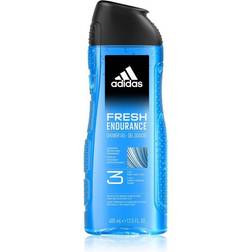 Adidas Fresh Endurance Shower Gel 3-In-1 New Cleaner Formula 400ml