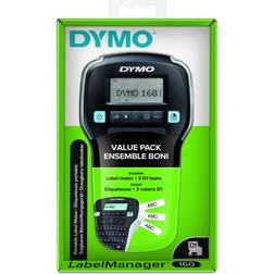 DYMO LabelManager 160 Value Pack + 3x12mm Tape