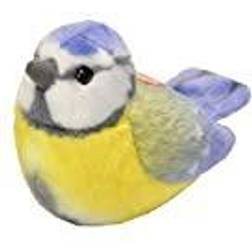 Wild Republic 19483 13 16 cm Blue Tit Real Calls Plush Toy