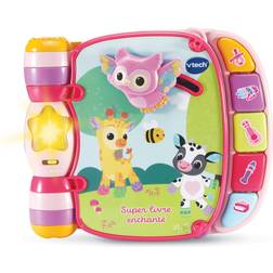 Vtech SUPER LIVRE ENCHANTÉ DES BABY LOULOUS (ROSE) Coloris unique