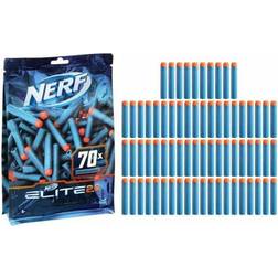 Nerf Elite 2.0, Recharge de 70 fléchettes en mousse Elite 2.0 officielles, compatibles avec les blasters Elite