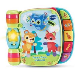 Interaktiv barnbok Vtech Baby Super Enchanted Book of Baby Kitties Blå