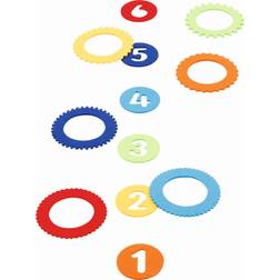 Goki Ringwurfspiel mit 6 Filzringen