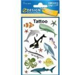 AVERY Zweckform Z-Design, Sticker, Kinder Tattoos 10 x