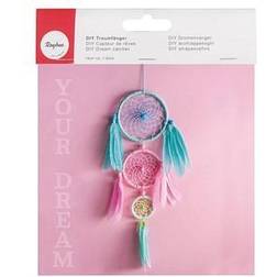 Rayher Kit dreamcatcher attrape-rêves 14x41cm couleurs pastel