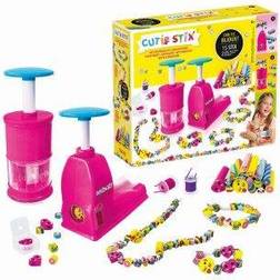 Lansay Cutie Stix Original Kit Création Bracelets pour Enfants dès 6 Ans Fabrication Bijoux Coupe et Crée tes Perles Activité Manuelle Enfants Loisirs Créatifs Idée Cadeau Anniversaire