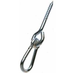 Conacord sikkerheds-gyngekrog m. karabin træskrue 180mm