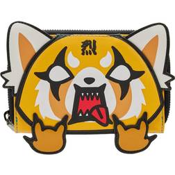 Loungefly Sanrio: Aggretsuko Cosplay Zip Around Wallet