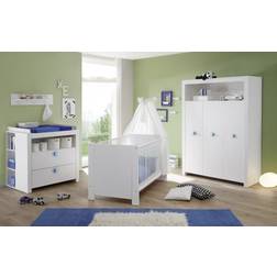 trendteam smart living Babyzimmer 3-teiliges Komplett Set Olivia