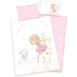 Herding Babybest Biancheria Da Letto Little Fairy 100 x 135 cm Rosa Pink