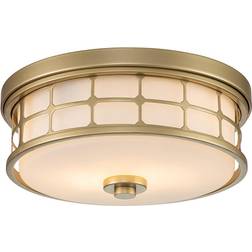 Elstead Lighting Quoizel Guardian Cylindrical Ceiling Flush Light