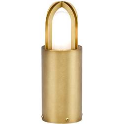 Elstead Lighting Paignton Sokkellampe Af Rustfrit Stål Messing Pullert