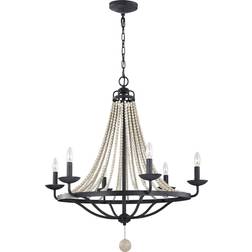 Elstead Lighting Nori ljuskrona Zink Pendellampa