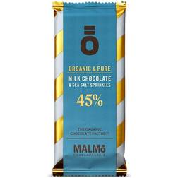 Malmö Chokladfabrik Milk Chocolate & Sea Salt Sprinkles 45%