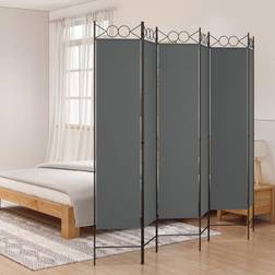 vidaXL Anthracite, 240 6-Panel Room Divider