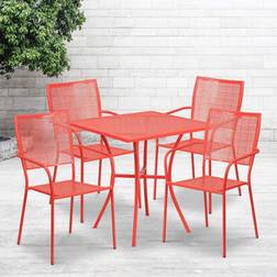 Flash Furniture Oia Commercial Grade Patio Dining Set