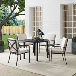 Crosley Furniture Kaplan Oil Rubbed Patio Dining Set