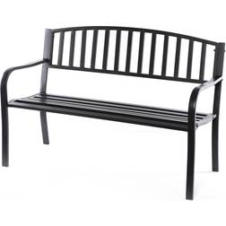 Gardenised Steel Garden Bench