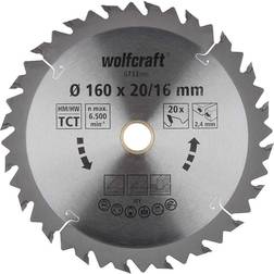 Wolfcraft TC Circular Hand Saw Blade, Brown Series I 6733000 I Fast, Rough Cuts