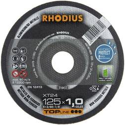 Rhodius XT24 210451 Cutting disc straight 125 mm 1 pcs Non-ferrous metal