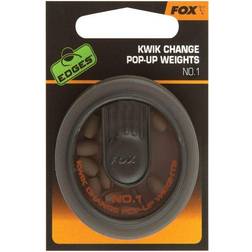 Fox Lot de 5 Plombs Kwik Change Pop Up Weights Marron