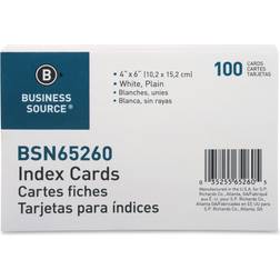 Business Source Plain Index Card