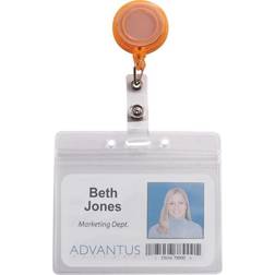 Advantus Deluxe Retractable Id Card