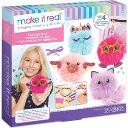 Make It Real Machen Sie es Cuddlemob DIY Pom Pom Charaktere