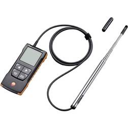 Testo & BØNSØE 425 varmetrådsanemometer teleskopsonde App-tilslutning.