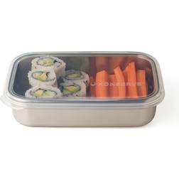 Ukonserve Stainless Steel Bento Box Leak Proof Lid Food Container